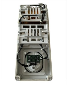 Gewiss gw66360 vert. interlocked socket without fuses 2p 160va transf 230V/24v ip55 s/bottom box 2